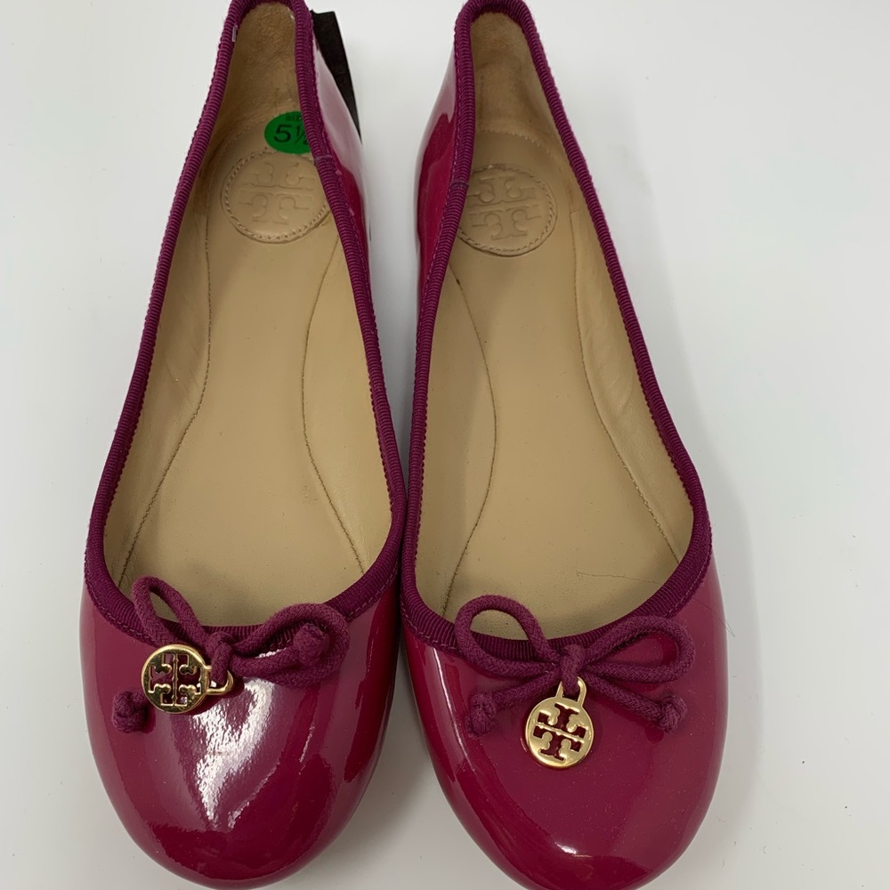Tory Burch Fuschia Flats